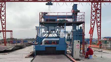 輥道通過(guò)式鋼板拋丸機(jī)用在哪些行業(yè)？