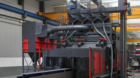 工型鋼使用什么拋丸機(jī)？清理效果怎么樣？