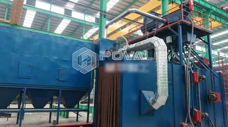 塔吊使用什么拋丸機(jī)清理？還可以清理什么工件？