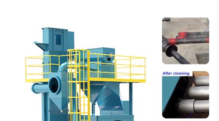 QG系列鋼管內(nèi)外壁拋丸清理機(jī)
